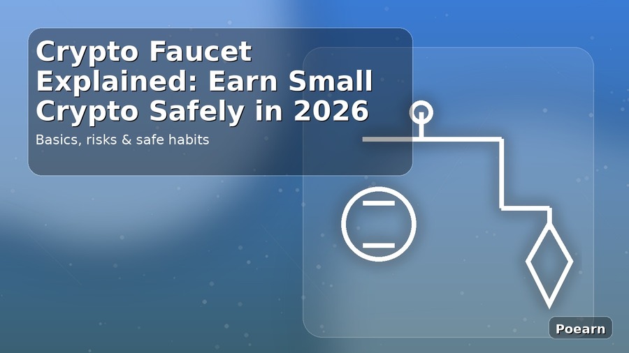 Crypto Faucet Explained: Earn Small Crypto Safely in 2026